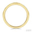 Channel Set Curved Diamond Wedding Band