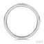 Channel Set Curved Diamond Wedding Band