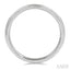 Channel Set Curved Diamond Wedding Band