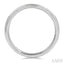 Channel Set Curved Diamond Wedding Band