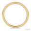 Channel Set Curved Diamond Wedding Band