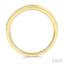 Curved Diamond Wedding Band