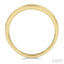 Curved Diamond Wedding Band