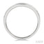 Curved Diamond Wedding Band
