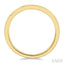 Curved Diamond Wedding Band