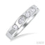 Mixed Shape Bezel Set Diamond Fashion Band