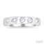 Mixed Shape Bezel Set Diamond Fashion Band