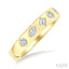 Mixed Shape Bezel Set Diamond Fashion Band
