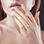 Round Shape Past Present & Future Diamond Engagement Ring