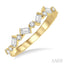 Scatter Zig-Zag Baguette Diamond Fashion Band