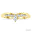 Chevron Diamond Fashion Ring