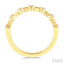 Stackable Bezel Set Diamond Wedding Band