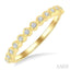 Round Shape Bezel Set Diamond Band
