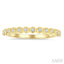 Round Shape Bezel Set Diamond Band