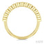 Round Shape Bezel Set Diamond Band