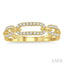 Paperclip Diamond Fashion Ring