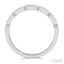 Stackable Diamond Wedding Band