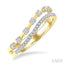 Double Row Diamond Fashion Band