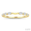 Marquise Shape Curved Diamond Fashion Band
