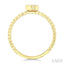 Bead Bijoux Pear Shape East-West Bezel Set Petite Diamond Fashion Ring