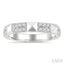 Pyramid Diamond Fashion Ring