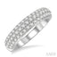 Pave-Set Diamond Wedding Band
