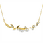 Nature-Inspired Curved Bar Necklace