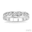 Channel Set Curved Diamond Wedding Band