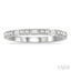 Stackable Baguette Diamond Fashion Band