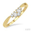 Chevron Baguette Diamond Wedding Band