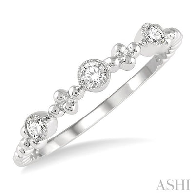 Bead Bijoux Stackable Diamond Fashion Band