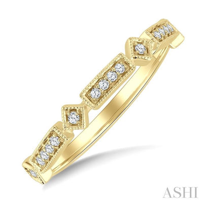Stackable Diamond Fashion Band