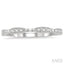 Stackable Diamond Wedding Band