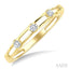 Stackable Open Link Diamond Fashion Band