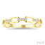 Stackable Open Link Diamond Fashion Band