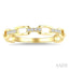Stackable Open Link Diamond Fashion Band