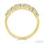 Bold Mixed Shape Three Row Diamond Fashion Band