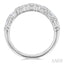 Three Row Baguette Diamond Fashion Band