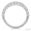 Bold Three Row Diamond Fashion Band