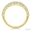 Bold Three Row Diamond Fashion Band