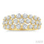 Three Row Diamond Fashion Band