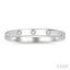 Flush Bezel Set Diamond Fashion Band