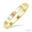 Flush Bezel Set Diamond Fashion Band