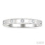 Flush Bezel Set Diamond Fashion Band