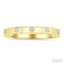 Flush Bezel Set Diamond Fashion Band