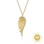Diamond Angel Wing Pendant