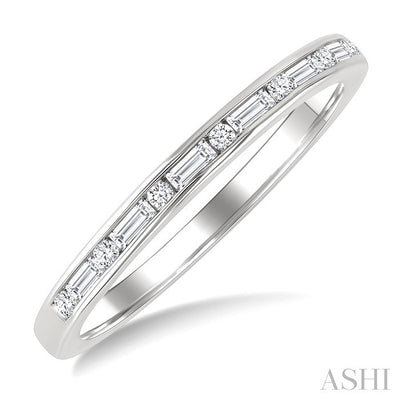 Stackable Baguette Diamond Fashion Band