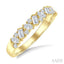 Mixed Shape Zig-Zag Diamond Fashion Band