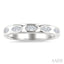 5 Stone Marquise Shape Bezel Set Diamond Band