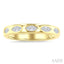 5 Stone Marquise Shape Bezel Set Diamond Band